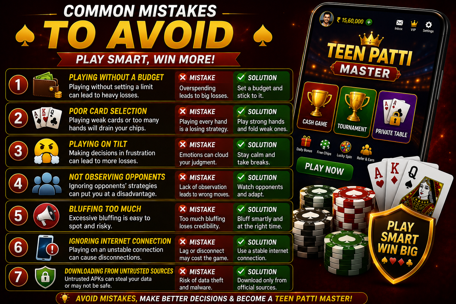 Common Mistakes to Avoid