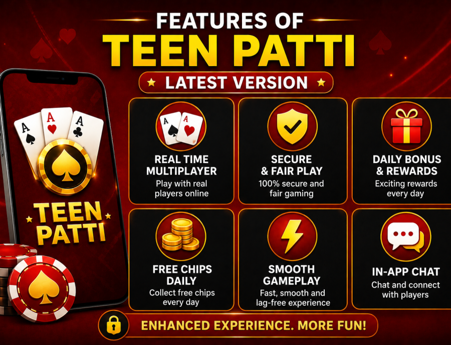 Features of Teen Patti Latest Version